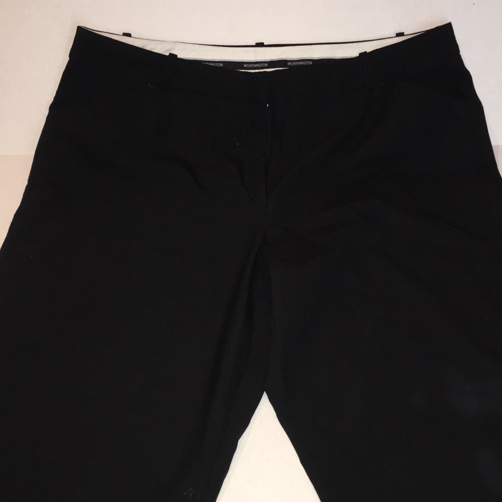 Worthington Stretch Black Trousers | Size 18